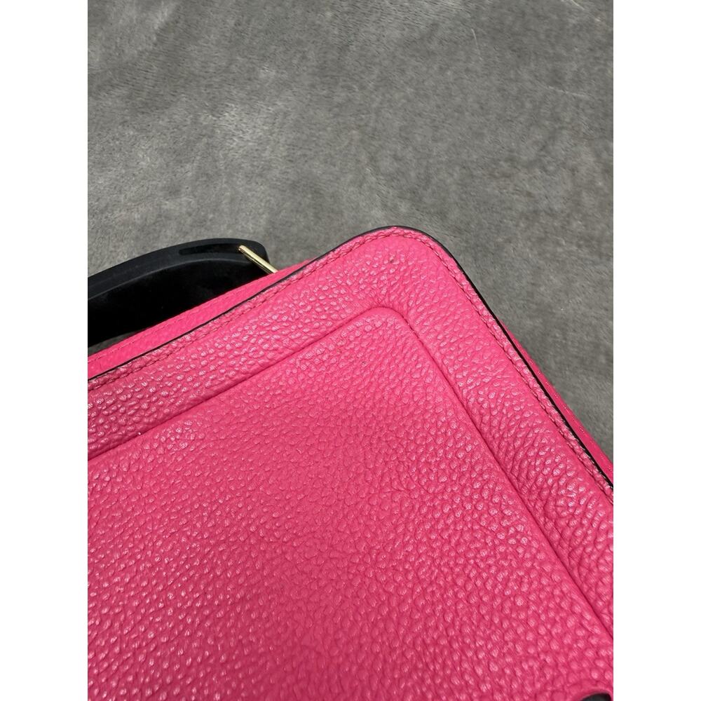 Marc Jacobs The Box 20 Diva Pink Leather Crossbody Top Handle Bag - Picture 9 of 15